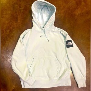 North face ice blue hoodie size small
